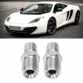 4an To M14x1 5 Fuel System Line Connector Adapter Fitting Pipe Straight Stainless Steel For Most Fluids
