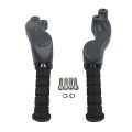 Green-l Gray Passenger Footpeg Pegs With Mount Bracket Fit For Indian Scout 2015-2023 Rogue 2022-2023 Bobber Twenty Sixty