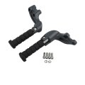 Green-l Gray Passenger Footpeg Pegs With Mount Bracket Fit For Indian Scout 2015-2023 Rogue 2022-2023 Bobber Twenty Sixty 