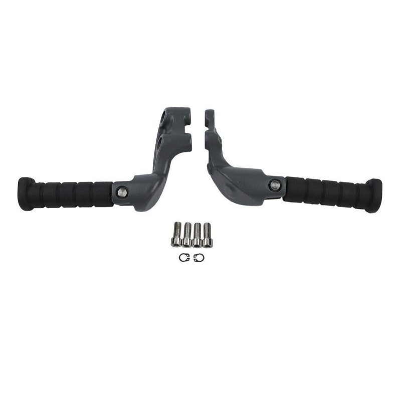 Green-l Gray Passenger Footpeg Pegs With Mount Bracket Fit For Indian Scout 2015-2023 Rogue 2022-2023 Bobber Twenty Sixty