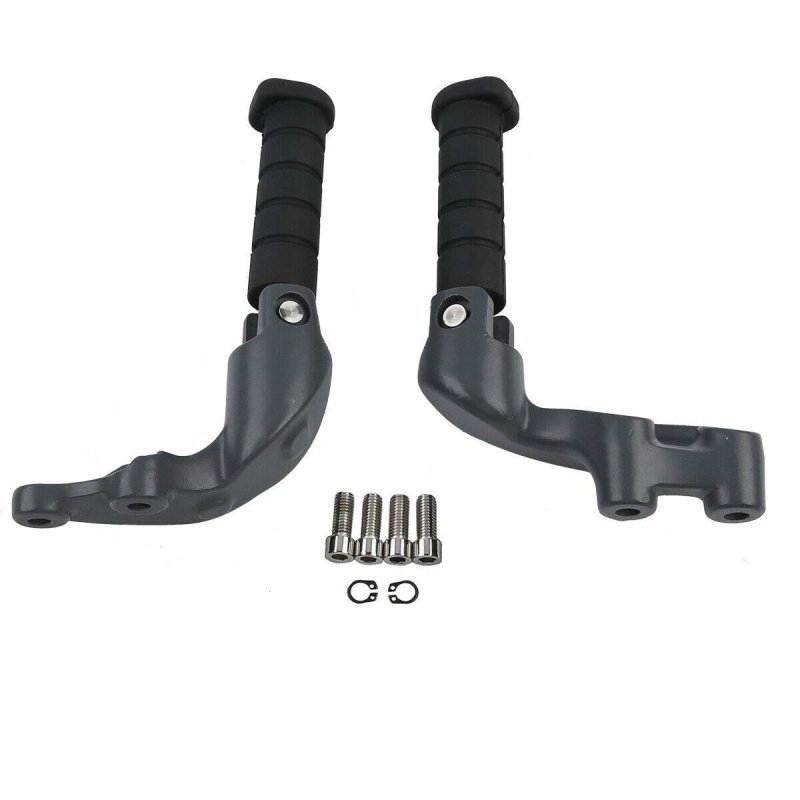 Green-l Gray Passenger Footpeg Pegs With Mount Bracket Fit For Indian Scout 2015-2023 Rogue 2022-2023 Bobber Twenty Sixty