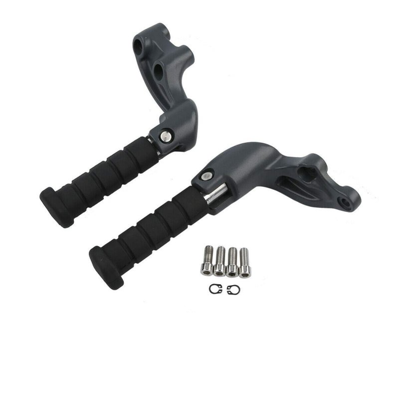 Green-l Gray Passenger Footpeg Pegs With Mount Bracket Fit For Indian Scout 2015-2023 Rogue 2022-2023 Bobber Twenty Sixty