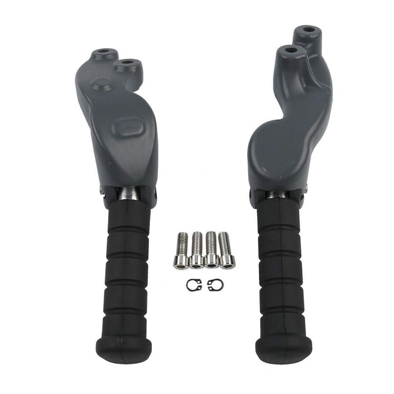 Green-l Gray Passenger Footpeg Pegs With Mount Bracket Fit For Indian Scout 2015-2023 Rogue 2022-2023 Bobber Twenty Sixty