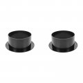 2 Pcs Air Vent Duct Connector Flange Dryer Wall Plate Straight Pipe Hose For Heating Cooling Ventilation System Conditioner 