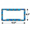 Teen Titans Go Cyborg License Plate Tag Frame