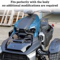 Sautvs Carbon Fiber Pattern Fairing Panels For Can Am Ryker Plastic Can-am 600 900 Sport Rally Edition Models Accessories 2pcs