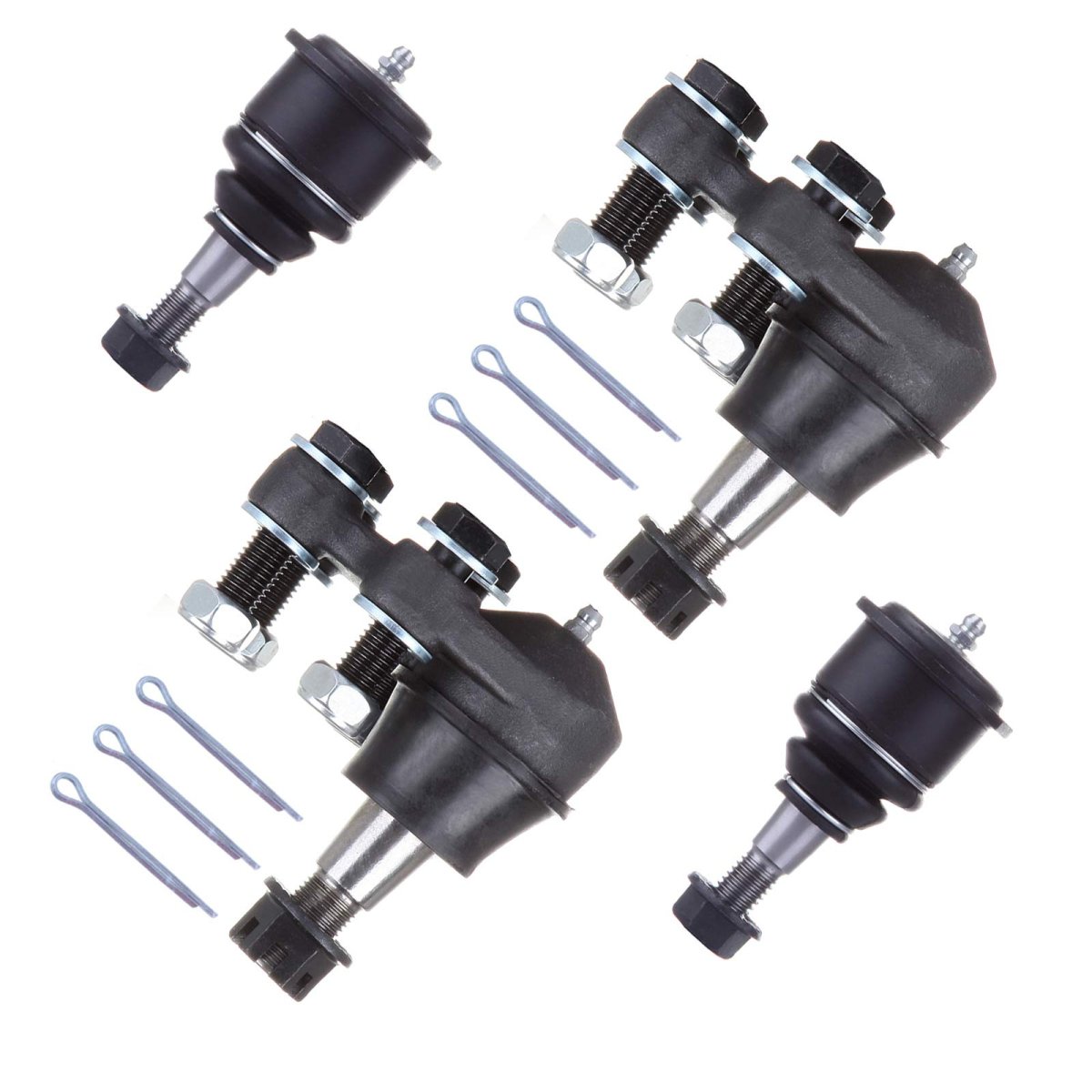Front Suspension Set Of 4 Lower Ball Joint Upper Fit 1999-2006 For Chevrolet Silverado 1500 Gmc Sierra
