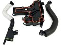 Pcv Valve Oil Separator Kit For 2008-2011 Volkswagen Gti 2 0l 4-cylinder Turbo Dohc 