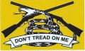Stickertalk Gadsden Flag Vinyl Sticker 5 Inches By 3 