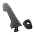 Exterior Door Handle For Toyota Tacoma 2016 2022 Front Driver Side Outer Primed Plastic With Key Hole And Cover Replacement 
