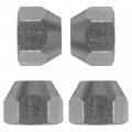 Caltric 4x Front Or Rear Wheel Lug Nut Compatible With Honda Atc200x 1986-1987 M10x1 25
