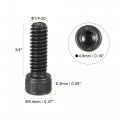 Uxcell 1 4-20x3 4 Hex Socket Head Cap Screw Bolts 12 9 Grade Alloy Steel 50pcs