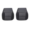 Driver And Passenger Bottom Cloth Seat Cover Black Fit For Chevy Silverado 1500 2500hd 2014 2015 2016 2017 2018 2019 