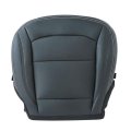 Front Driver Bottom Perforated Leather Seat Cover Black For Ford Explorer V6 V8 2016 2017 2018 2019 