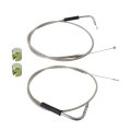5642106 Throttle Cable 42 W Idle Kit For 1998-2009 Night Train Fxstb I Replaces 5635596a 56884-07 56885-07 Updated Replacemen 