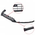 Ecotric Front Bumper Valance Lower Grill Compatible With 2015-2018 Ford Focus F1ez17626a Lip Chin Grille Spoiler Panel