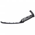 Ecotric Front Bumper Valance Lower Grill Compatible With 2015-2018 Ford Focus F1ez17626a Lip Chin Grille Spoiler Panel