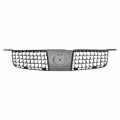 Front Grille For Nissan Sentra 2005 2006 Base S Model Silver And Black Ni1200218 620706z51a Abs Plastic Snap On Replacement 