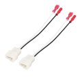 2pcs Car Speaker Connector Harness Wiring Adapter 72-9300 For Nissan Sentra 1987-1990 