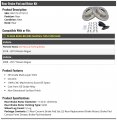 Rear Ceramic Brake Pads And Rotor Kit 5-lug Compatible With 2008-2019 Nissan Rogue