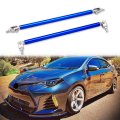 2pcs Adjustable 15cm Splitter Strut Rods 6 -11 Front Lip Rod Bumper Universal Tie Support Bars Blue 8 