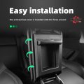 Qlhshop Car Center Console Armrest Box Cover Protection For Tesla Model Y 3 Accessories 2023 2022 2021 2020 2019 2018