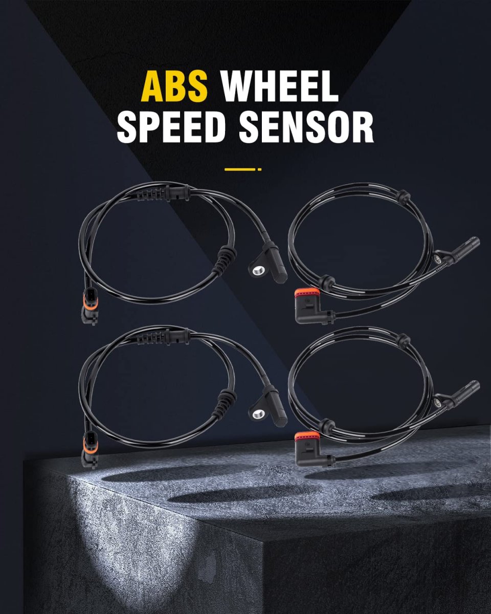 4pcs Abs Wheel Speed Sensor Set Front And Rear Left Right For Mercedes Benz C250 2012 2015 C300 2008 2014 C350 C63 Amg Als1860