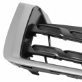 Su1200171 Factory Style Front Bumper Lower Grill Grille Assembly With Painted Gray Moulding Compatible Subaru Forester