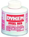 Red 4 Oz Can Brush In Cap Dykem Layout Fluid 1 Each 