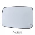 Spieg Ch1324117 Ch1324126 Driver Side Mirror Glass Replacement For Dodge Ram 1500 2500 2010-2020 Heated W Backing Plate Lh