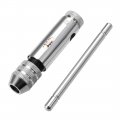 Uxcell Adjustable Ratchet Tap Wrench T-handle For Metric M5-m12 Thread Taps Ratcheting T Handle Holder Reamer Hand Tapping Tool