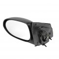 Ocpty Black Left Side Mirror Fit For 2007-2012 Dodge Caliber Textured Glass Non-folding