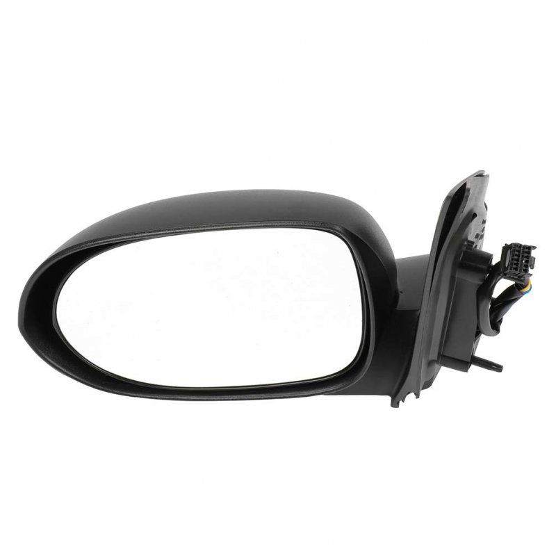 Black Left Side Mirror Fit For 2007-2012 Dodge Caliber Textured Glass Non-folding