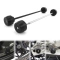 Front And Rear Fork Wheel Sliders Fortreet Triple 765 R Rs 2017 2024 Street S 2019 660 S 2020 Aluminum Pom Constructioand Rear 