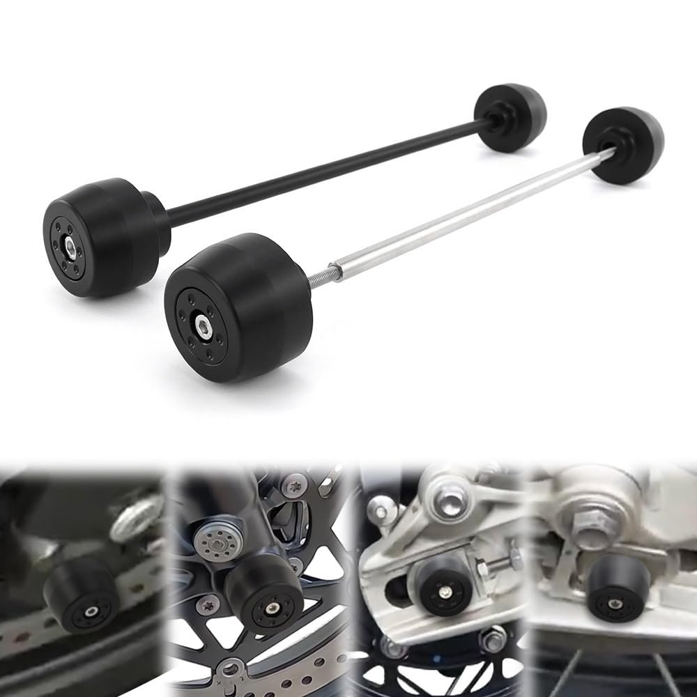 Front And Rear Fork Wheel Sliders Fortreet Triple 765 R Rs 2017 2024 Street S 2019 660 S 2020 Aluminum Pom Constructioand Rear