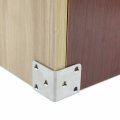 8 Pack Corner Brace Support Ulifestar Stainless Steel L Bracket For Wood Metal Joint Angle Shelf Heavy Duty 90 Degree Fastener