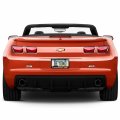 Ipick Image Black Real 3k Carbon Fiber Finish Abs Plastic License Plate Frame For Chevrolet Camaro Rs In 3d