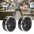 Rv Air Conditioner Vent 2 Pcs Roof Roundilation Outlet Conditioning Deflector Side Vent Ventilation For Car Yachitioner Vent 2 