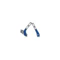X-grip Frame Guard Silver Blue For 05-22 Yamaha Yz250 