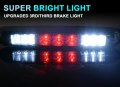Led Bar 3rd Third Brake Light For Chevy Silverado Sierra 1500 2500hd 3500hd 2007 2013 High Mount Rear Tail Stop Smoky Lens