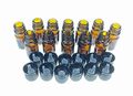 5 Ml Amber Glass Bottle W Euro Dropper Black Cap 12 Pack 