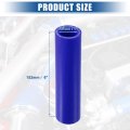 Uxcell 1 Id 6 Length 4-ply Reinforced High Temp Straight Coupler Silicone Reducer Hose Blue For Car Intercooler Intake Piping