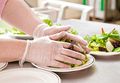 Disposable Vinyl Gloves 200 Pack Large Powder Free Non Sterile Food Service Grade Ambidextrous Water Resistant Latex Cleaning 