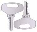 Solarhome 2pcs Ignition Keys 66711-55140 For Kubota Tractor B Series B20 B5100 B6100 B6200 B7100 B7200 B8200 B9200