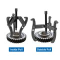 4 Inch 3-jaw Gear Puller Extractor Removal Tool With Reversible Jaws For Pulleys Bearings And Flywheel