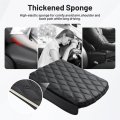 Center Console Cover For 2020-2024 2025 2026 Kia Telluride Accessories Armrest Cushion Nappa Leather Middle Covers Pad