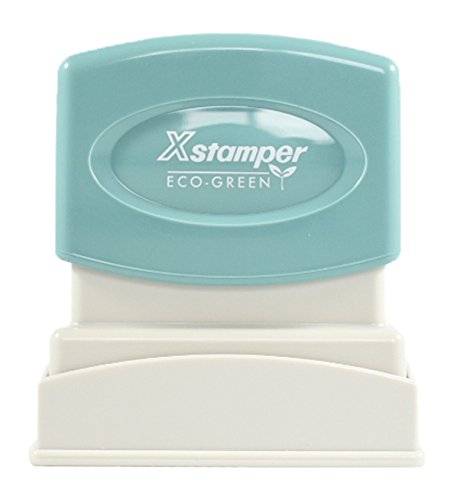 Xstamper 2022 Pre-inked 2-color Stock Stamp Copy Impression Size 1 2 X 1-5 8 Blue Red