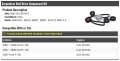 Serpentine Belt Drive Component Kit For 2007-2008 Ford F150 With Ac