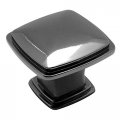 Cosmas 10 Pack 4391bn Black Nickel Modern Cabinet Hardware Knob 1-1 4 Inch Square 