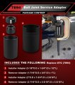 Ball Joint Service Adapter Set For Jeep And Dodge Ram 4 Piece Upper Lower Press Removal Install Tool Replacement Otc 7894